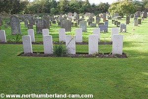 Graves of British and Canadian Pilots.