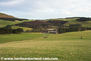 View towards Clennell.