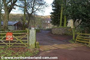 Entrance to Clennell Hall.