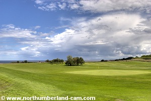 Start of the walk - Magdalene Fields Golf Course.