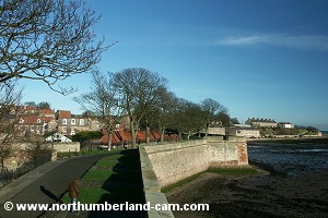 View along the Quay Walls to Pier Road.