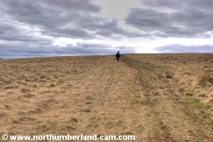 Out onto open moorland.