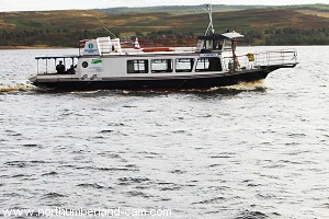 Kielder Ferry passing The Belling.