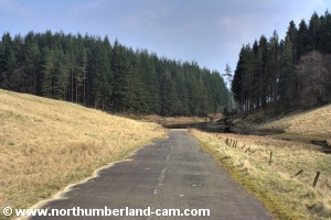 The old North Tyne Valley Road.