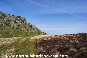 Looking back at Housey Crags.
