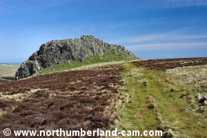 Approaching Housey Crags on the return from Long Crags.