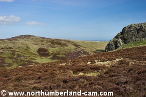 View from the path to Long Crags.