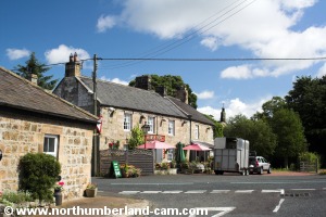 Turning right at the Bay Horse Inn.