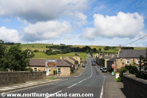 View looking back from the bridge.