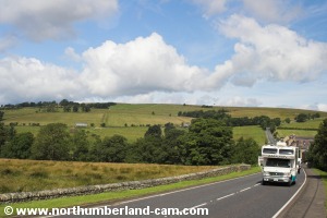 View back down to the village.