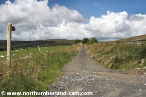 Turning left at the crossroads.